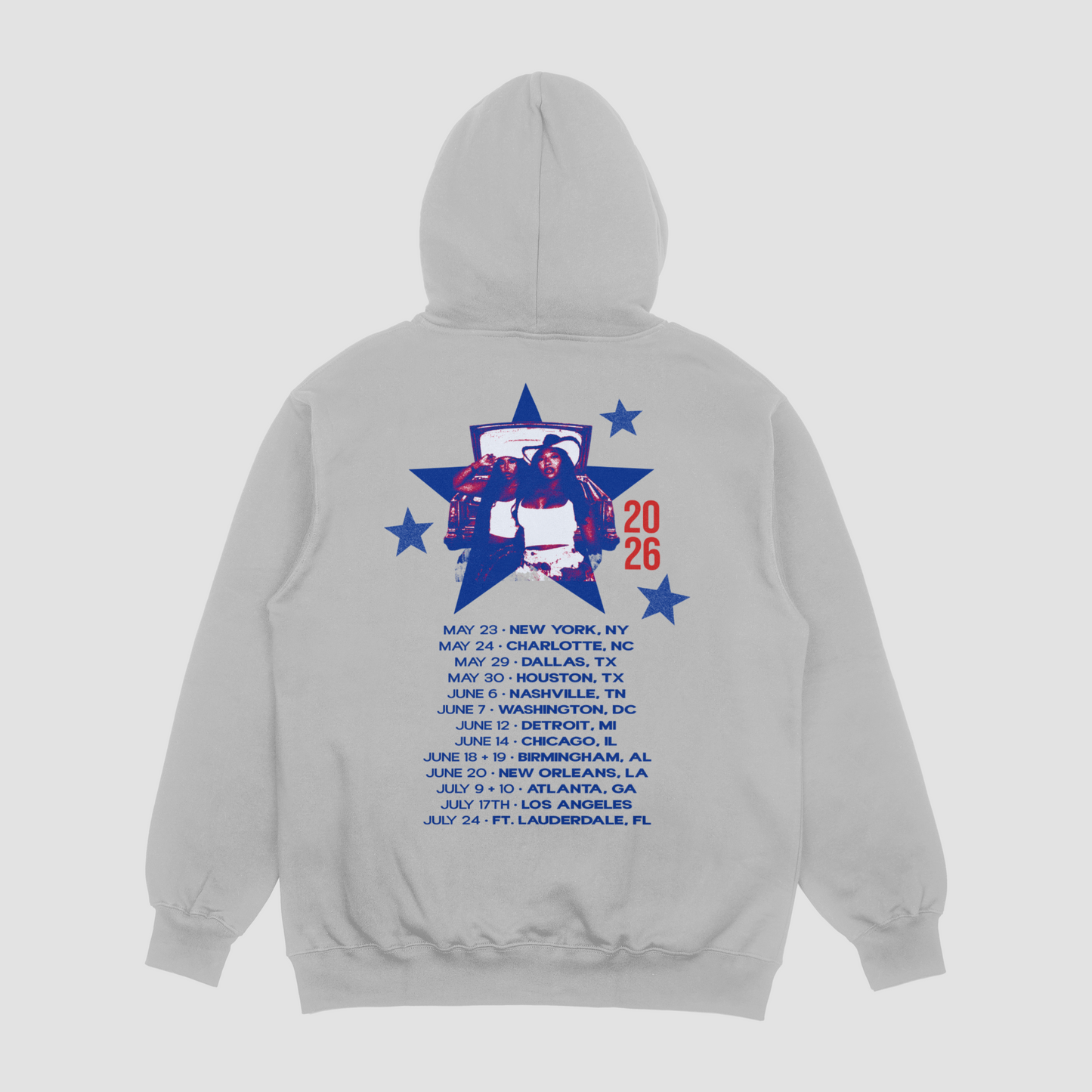 *TOUR* Pour Minds Still Sippin' Tour Hoodie (Grey)