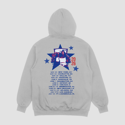 *TOUR* Pour Minds Still Sippin' Tour Hoodie (Grey)